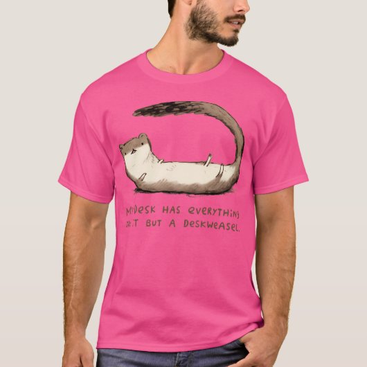 bureauwezel t-shirt (Voorkant)