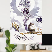 Burebista, de Dacische wolf en de Sfinx Poster (Thuiskantoor)
