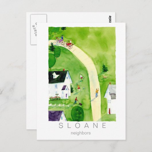 buren briefkaart (Voorkant / Achterkant)