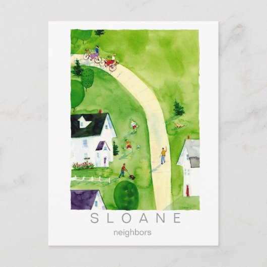 buren briefkaart (Voorkant)