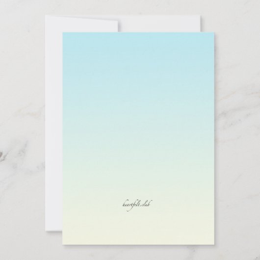 Buren Ontmoet en Groet Kaart (Achterkant)