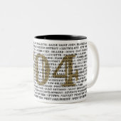 Buren van de 504 (New Orleans, LA) Tweekleurige Koffiemok (Voorkant rechts)