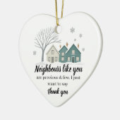 Buren zoals jij Ornament | Bedankt Kerstmis (Links)