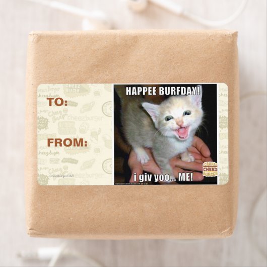 BURFDAY! ETIKET (Insitu)