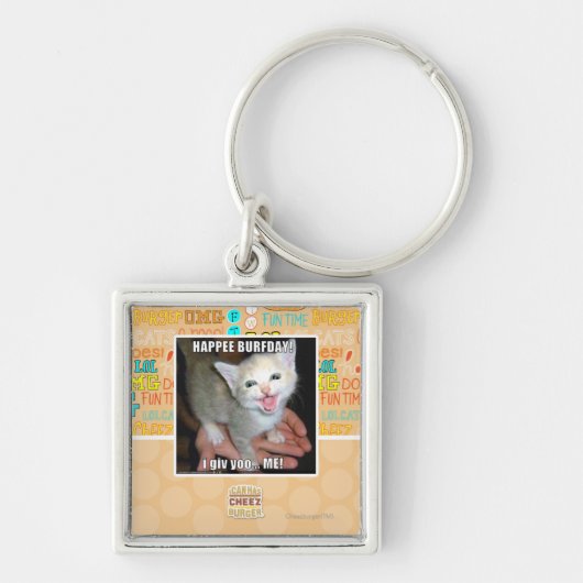 BURFDAY! SLEUTELHANGER (Voorkant)