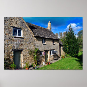 Burford Cotswolds West Oxfordshire Poster