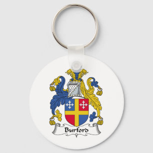 Burford Family Crest Sleutelhanger