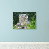Burg Eltz castle, Duitsland Canvas Afdruk (Insitu (Houten vloer))
