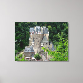 Burg Eltz castle, Duitsland Canvas Afdruk