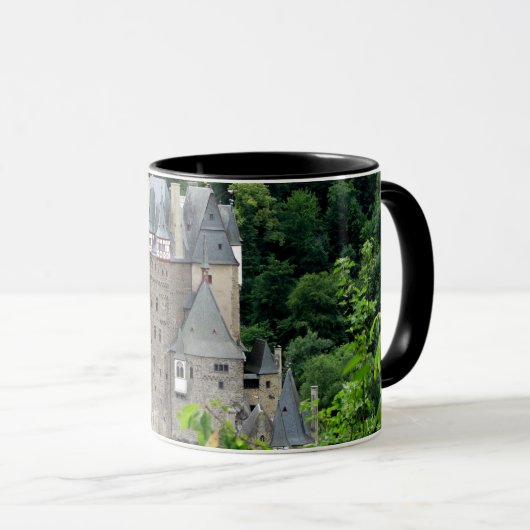 Burg Eltz-kasteel nabij Mosel River-valley, Duitsl Mok (Voorkant rechts)