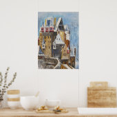 Burg Eltz-oliefilter Poster (Keuken)