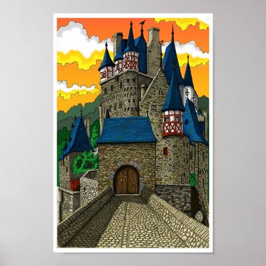 Burg Eltz Poster (Voorkant)