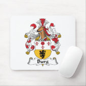 Burg Family Crest Muismat (Met muis)