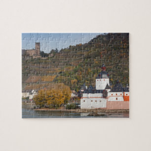 Burg Gutenfels Kasteel Landschap Legpuzzel