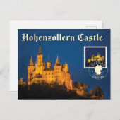 Burg Hohenzollern  Briefkaart (Voorkant / Achterkant)