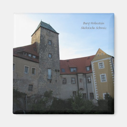 Burg Hohnstein (Sächsische Schweiz) Magneet (Voorkant)