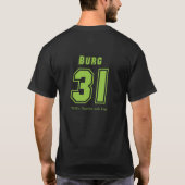 Burg Jersey T-shirt (Achterkant)