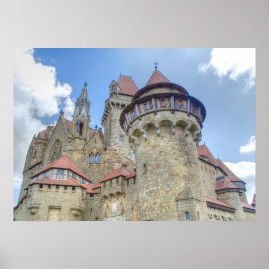 Burg Kreuzenstein Poster (Voorkant)