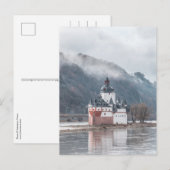 Burg Pfalzgrafenstein Briefkaart (Voorkant / Achterkant)