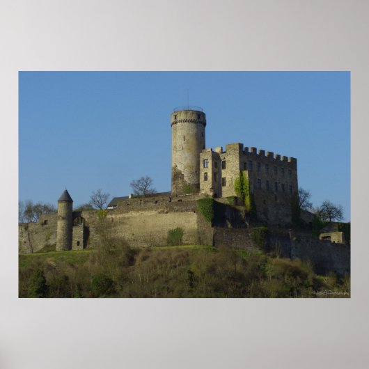 Burg Pyrmont Poster (Voorkant)