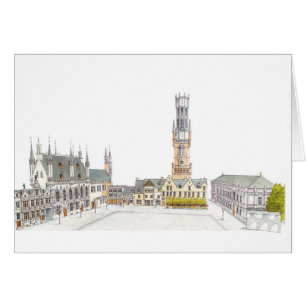 Burg Square. Brugge België.