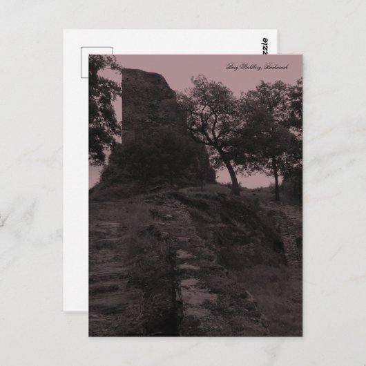 Burg Stahlberg Briefbeschwerer Briefkaart (Voorkant / Achterkant)