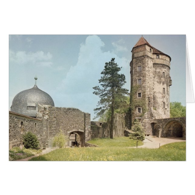 Burg Stolpen, Cosel Tower (Voorkant Horizontaal)