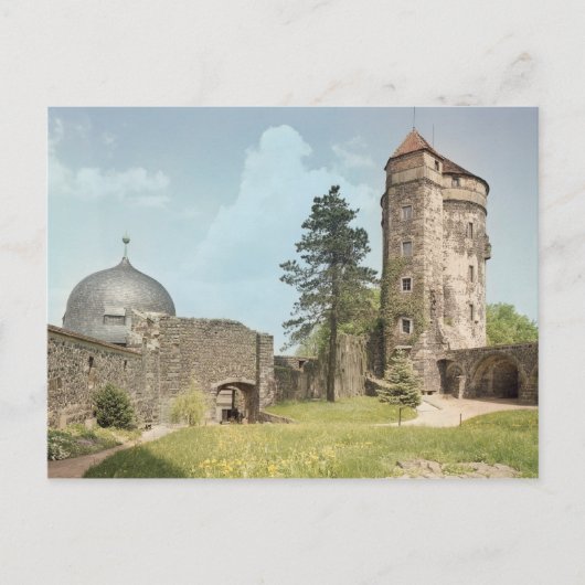 Burg Stolpen, Cosel Tower Briefkaart (Voorkant)