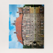 Burg Vischering Castle Duitsland. Jigzaag Puzzle Legpuzzel (Verticaal)