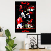 Burge Freshman Baseball Poster (Thuiskantoor)