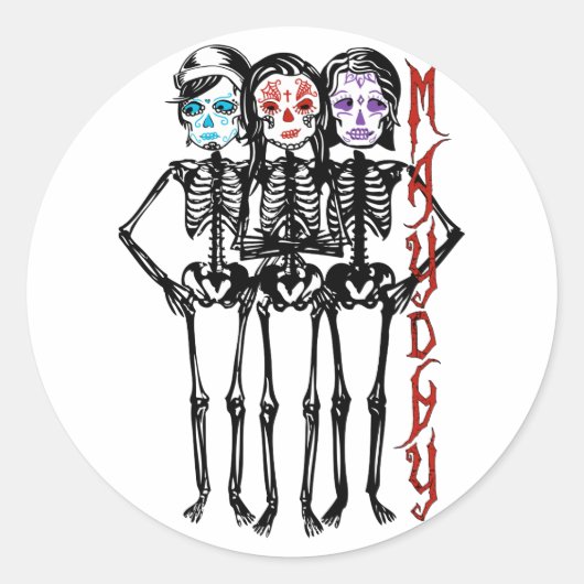 burgemeester : kleur raakt 2 ronde sticker (Voorkant)