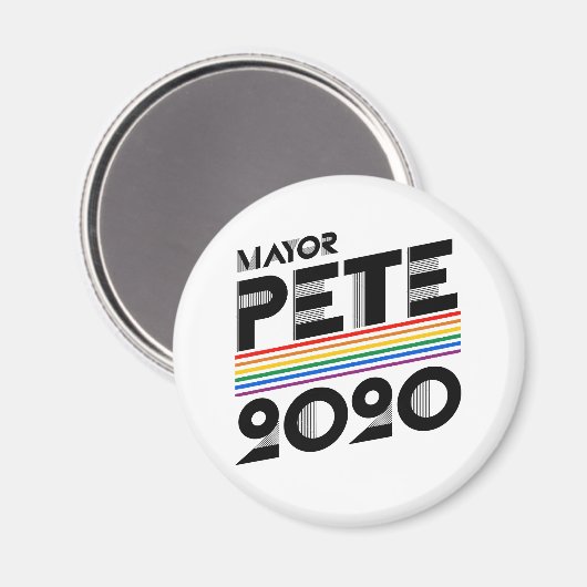 burgemeester Pete Pride 2020 Magneet (Voorkant / Achterkant)