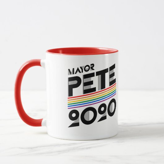 Burgemeester Pete Pride 2020 Mok (Links)