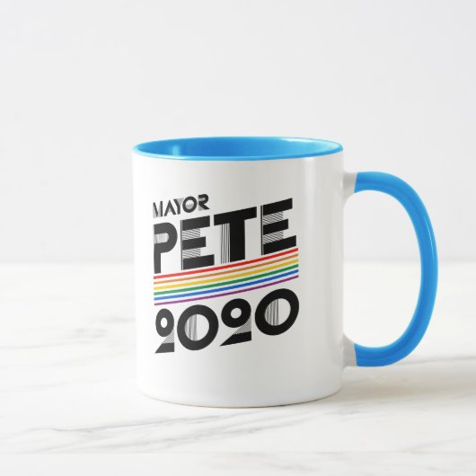 Burgemeester Pete Pride 2020 Mok (Rechts)