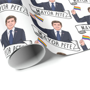 Burgemeester Pete Pride Cadeaupapier