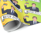 Burgemeester Pete Pride Cadeaupapier (Rol Hoek)