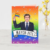 Burgemeester Pete Pride Kaart (Gele Bloem)