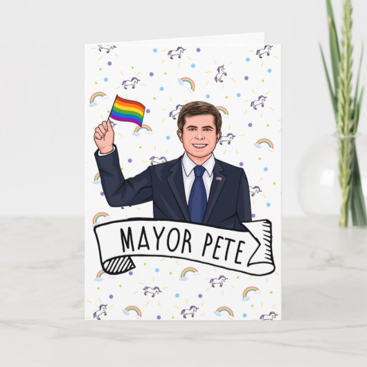 burgemeester Pete Pride Kaart (Voorkant)