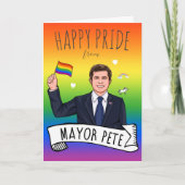 Burgemeester Pete Pride Kaart (Voorkant)