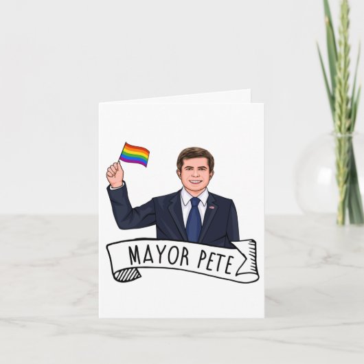 Burgemeester Pete Pride Kaart (Voorkant)