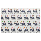 Burgemeester Pete Pride Stof (Fat Quarter)