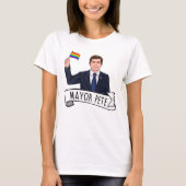 Burgemeester Pete Pride T-shirt (Voorkant)