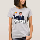 Burgemeester Pete Pride T-shirt (Voorkant)