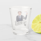 Burgemeester Pete Trots Shot Glas (Achterkant)