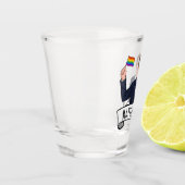 Burgemeester Pete Trots Shot Glas (Links)
