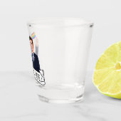 Burgemeester Pete Trots Shot Glas (Rechts)