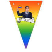 Burgemeester Pete Trots Vlaggetjes (Derde vlag)