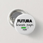 burgemeester van Futura hermana cargando Ronde Button 3,2 Cm (Voorkant /achterkant)