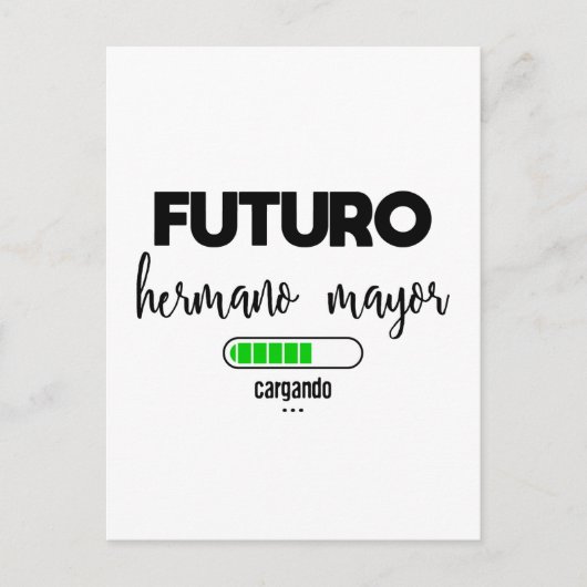 burgemeester van Futuro hermano cargando Briefkaart (Voorkant)