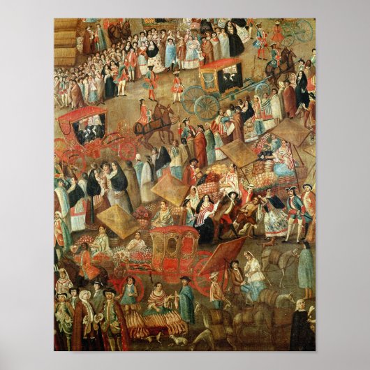 burgemeester van Plaza in Mexico, bijzonderheden o Poster (Voorkant)